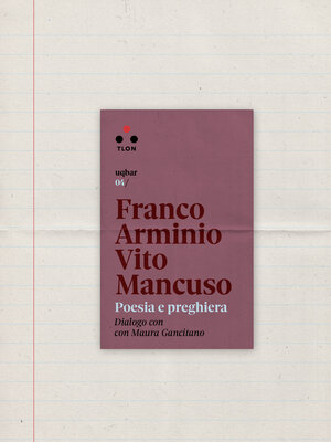 cover image of Poesia e preghiera